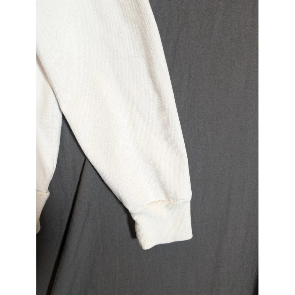 True Religion Sweatshirt Mens‎ XL White Crewneck Long Sleeve Pocket Pullover Top